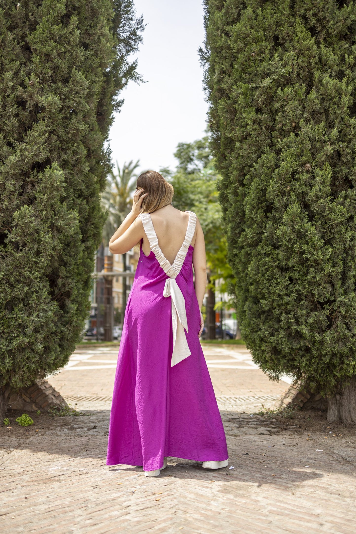 VESTIDO OVERSIZE MORADO