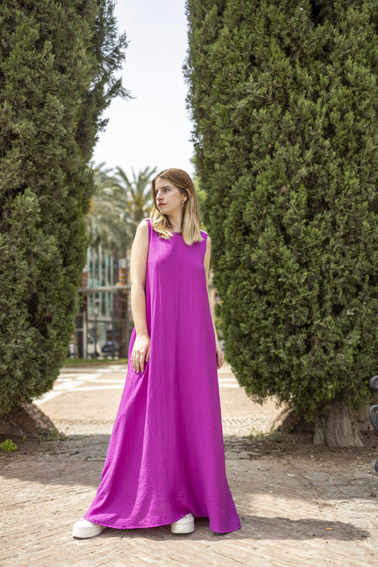 VESTIDO OVERSIZE MORADO