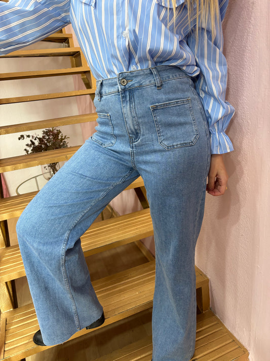 JEANS MIU AZUL