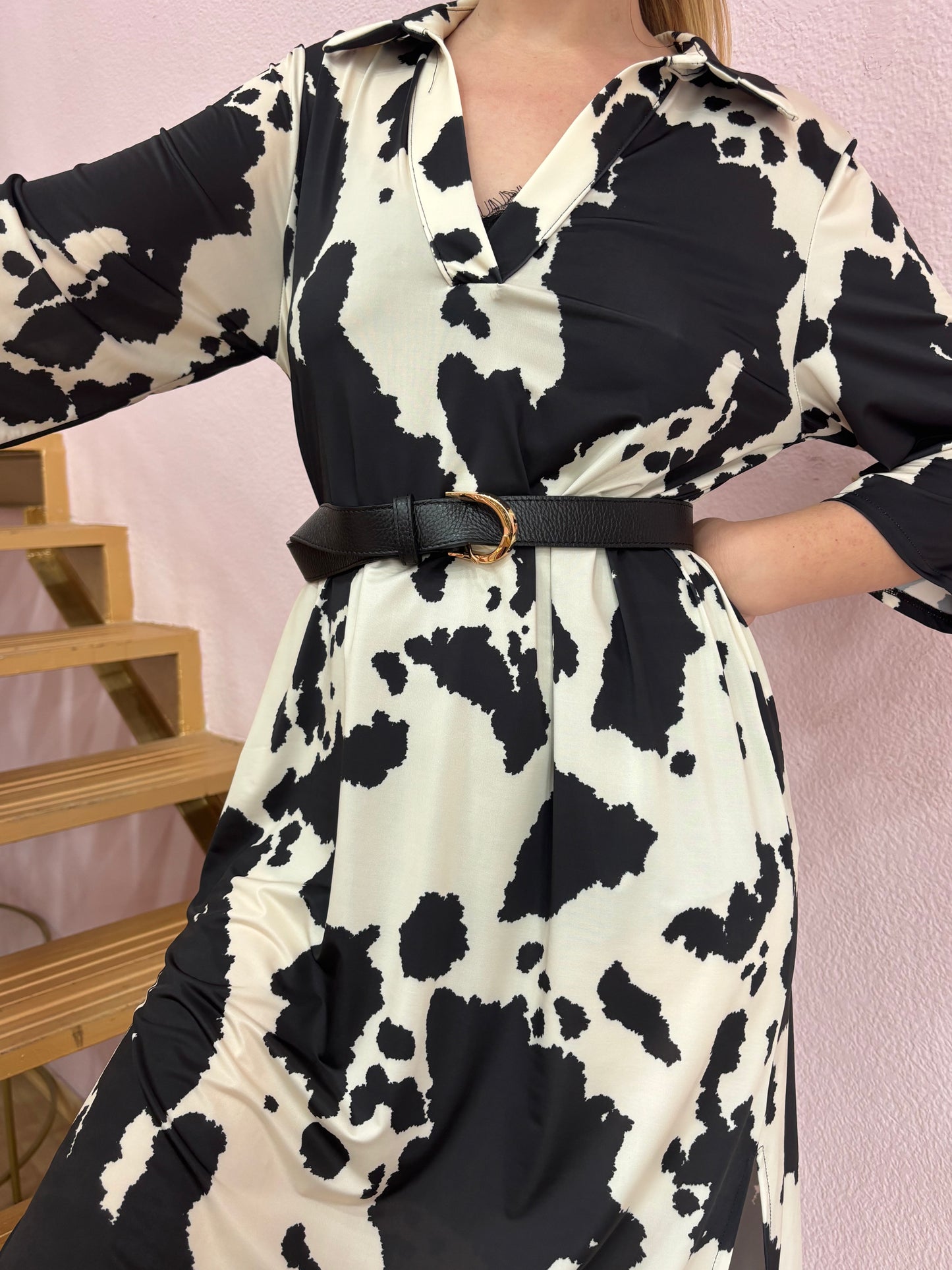 VESTIDO VACA NEGRA