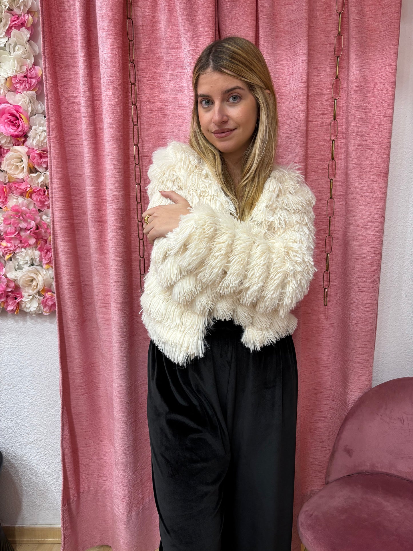CHAQUETA FLECADA