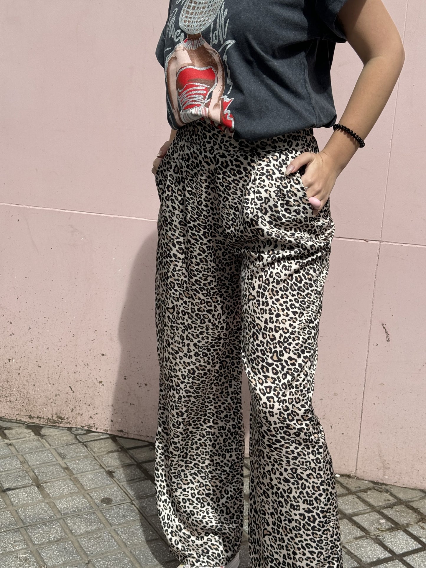 PALAZZO ANIMAL PRINT