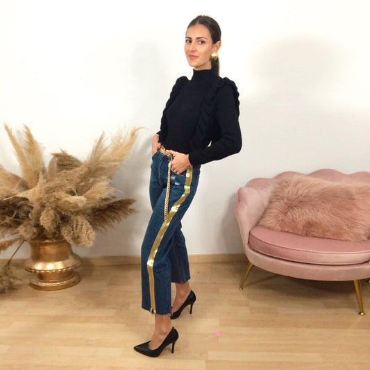PANTALON VAQUERO ZIPPER
