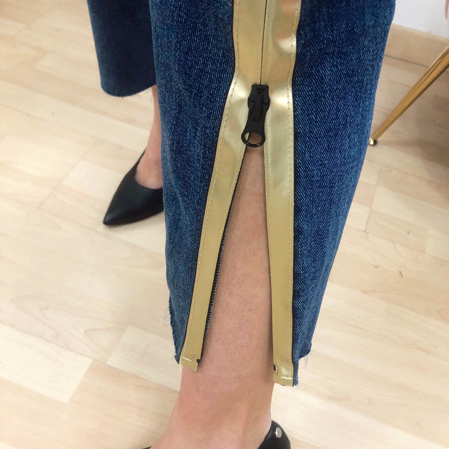PANTALON VAQUERO ZIPPER