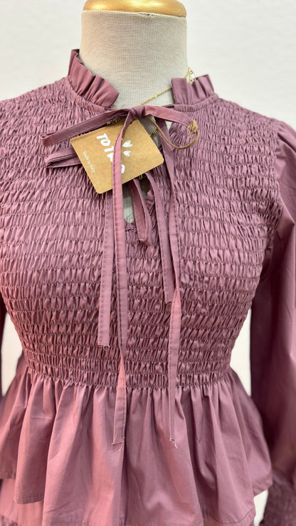 CONJUNTO DE FALDA ROSA