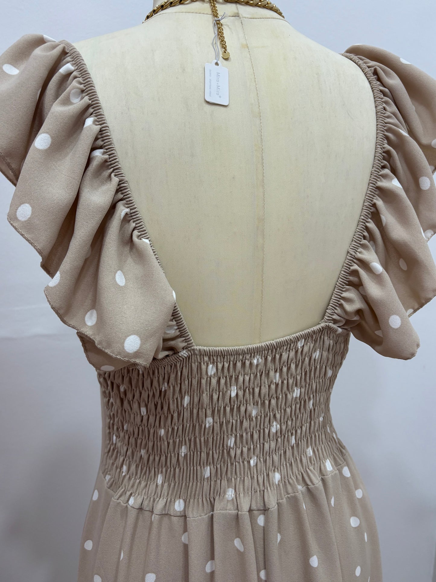 VESTIDO LUNARES LARGO