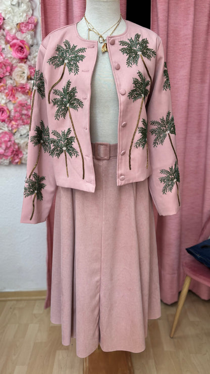 CHAQUETA BOLERO PALMERAS