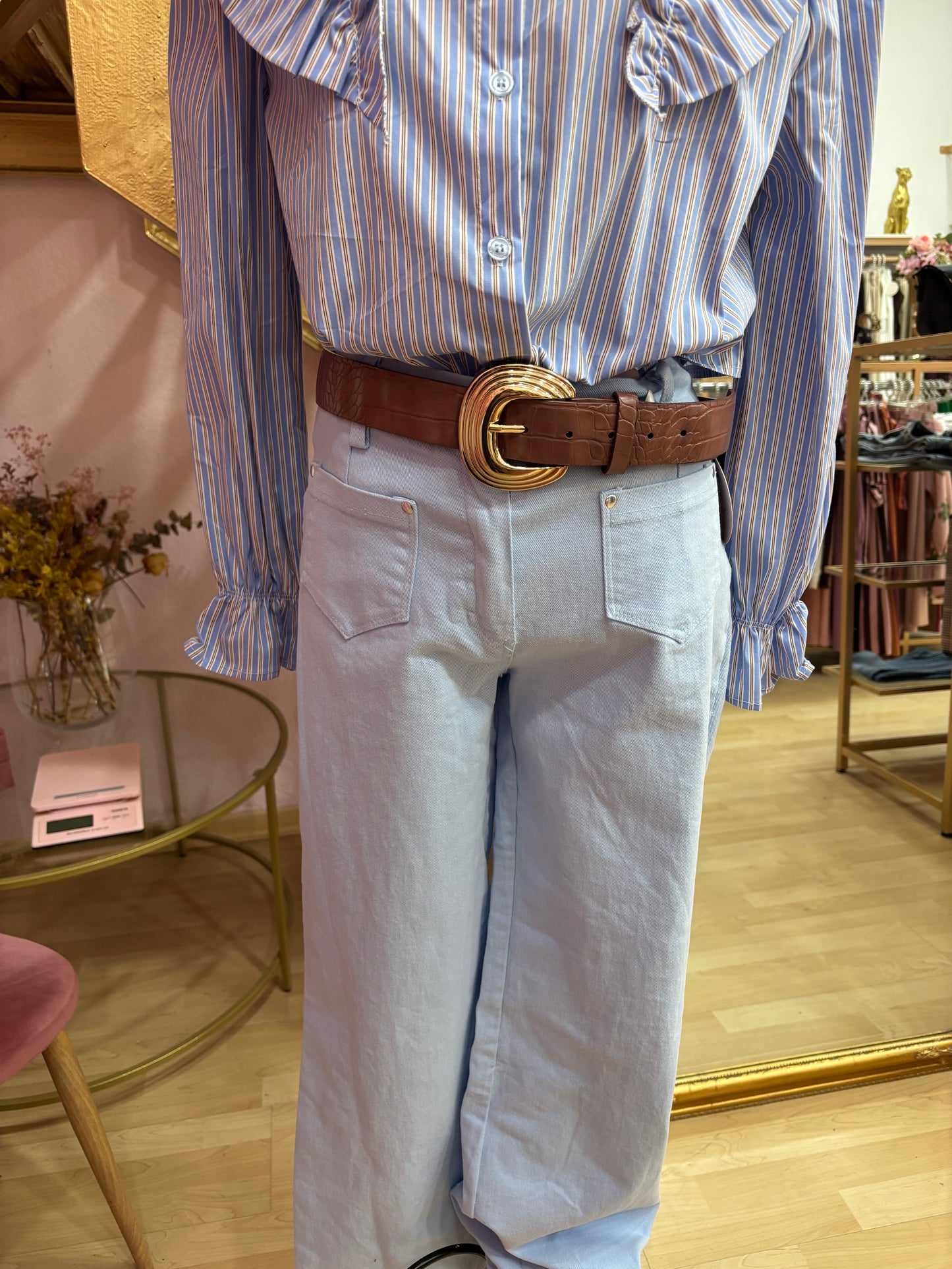 PANTALON DENIN TACHAS
