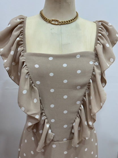 VESTIDO LUNARES LARGO