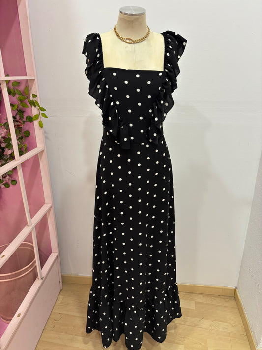 VESTIDO LUNARES LARGO