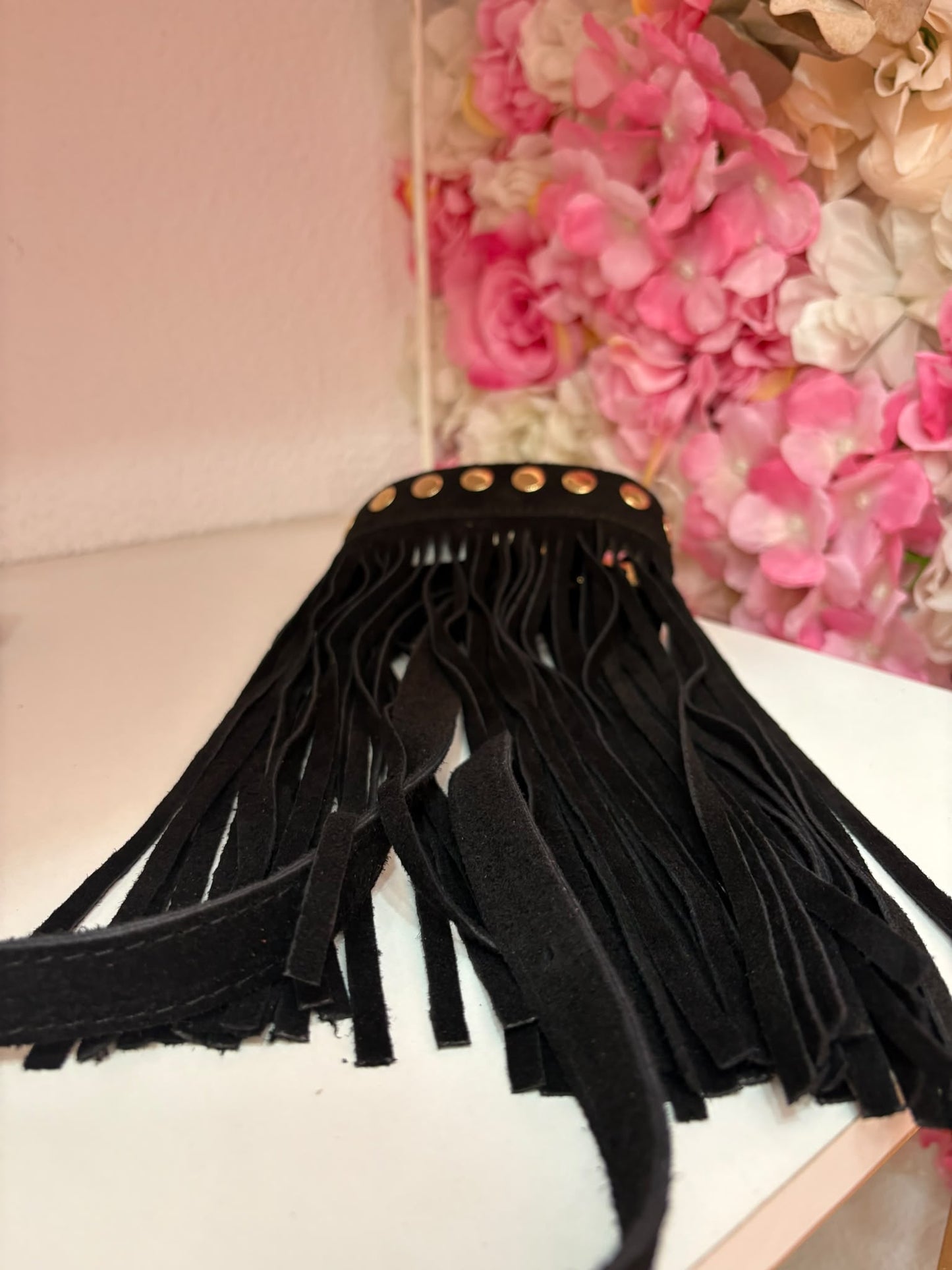 CINTURON-FAJIN TACHAS FLECOS