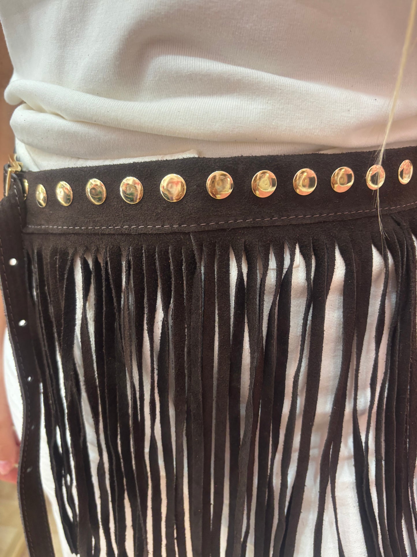 CINTURON-FAJIN TACHAS FLECOS