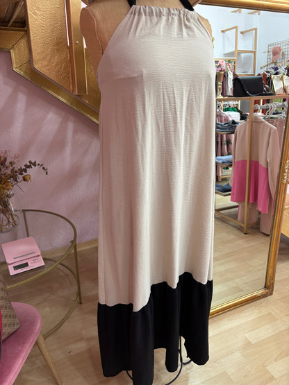 VESTIDO BEIGE CLASSIC