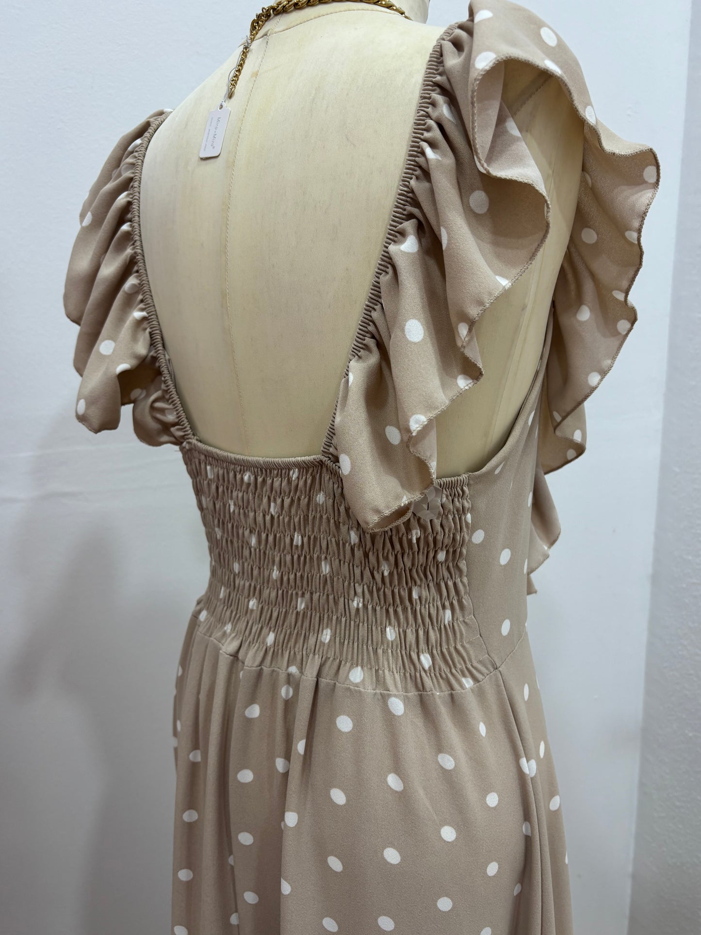 VESTIDO LUNARES LARGO