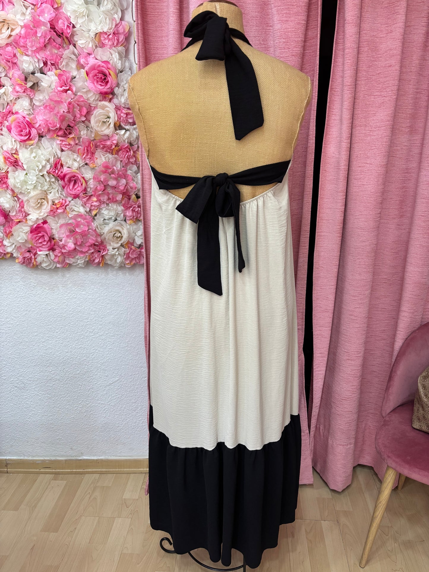 VESTIDO BEIGE CLASSIC