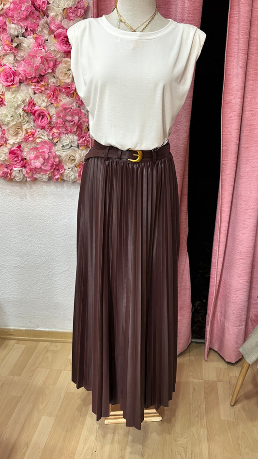 FALDA PLISADA