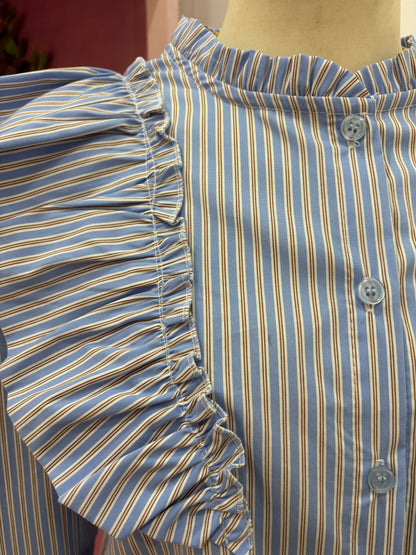 CAMISA RAYAS MANGA LARGA
