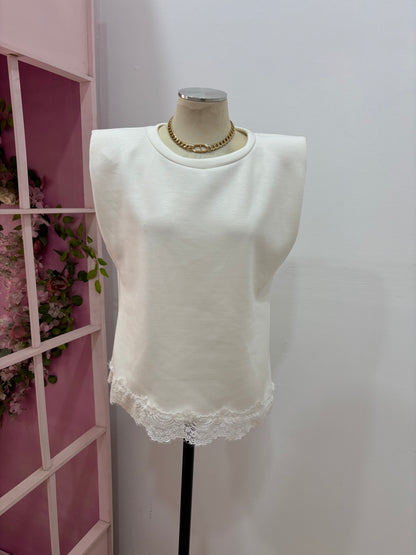 CAMISETA ENCAJE