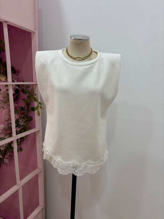 CAMISETA ENCAJE