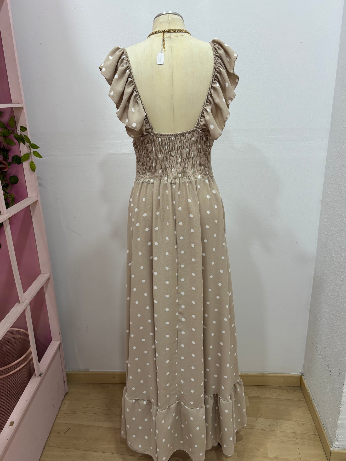 VESTIDO LUNARES LARGO