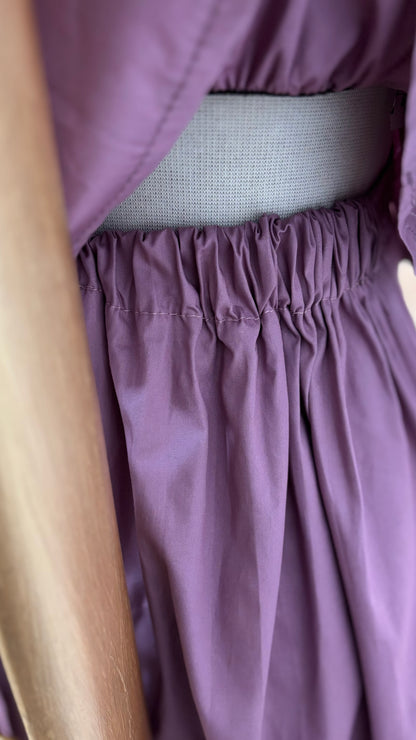 CONJUNTO DE FALDA ROSA