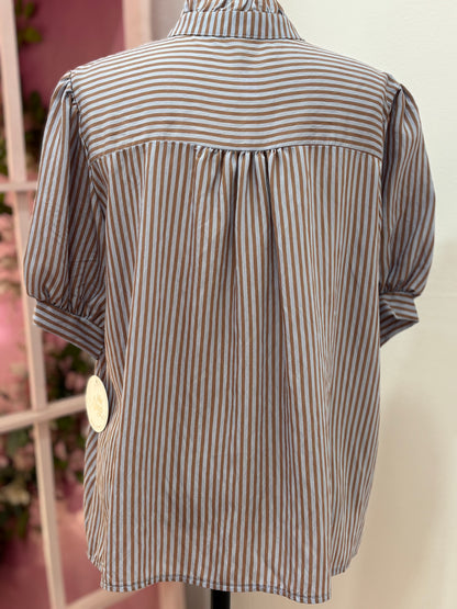 CAMISA RAYAS MANGA FAROL