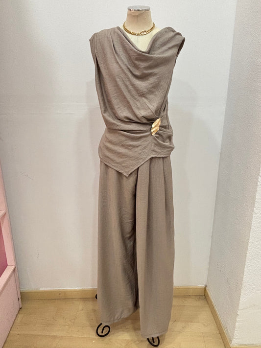 PANTALON FLUIDO PLIEGUE