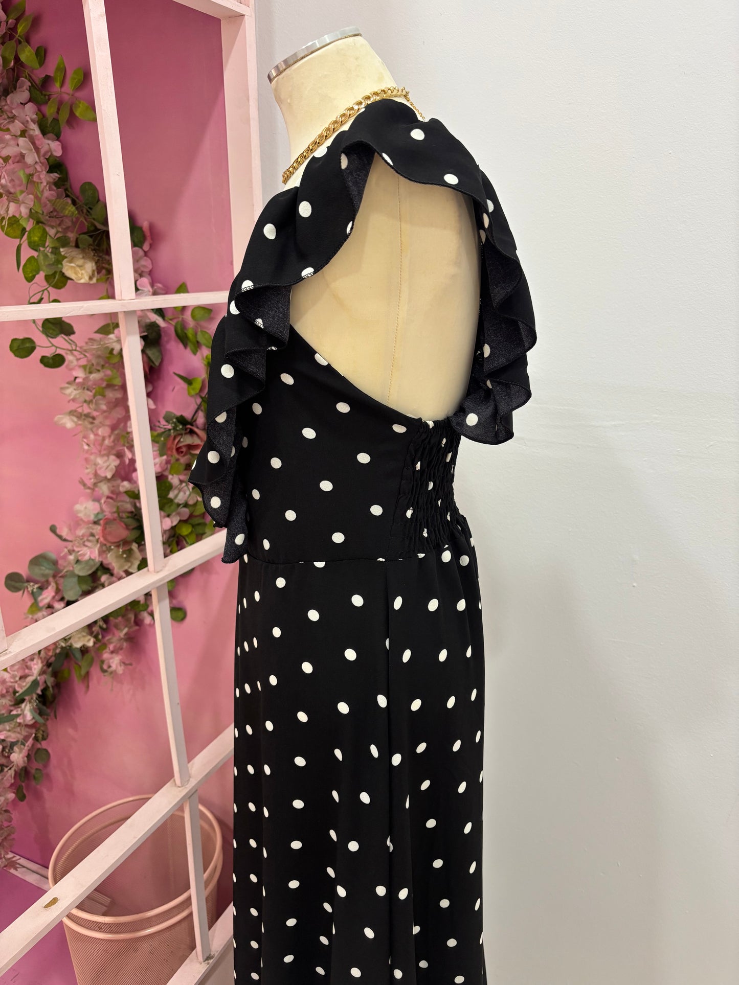 VESTIDO LUNARES LARGO