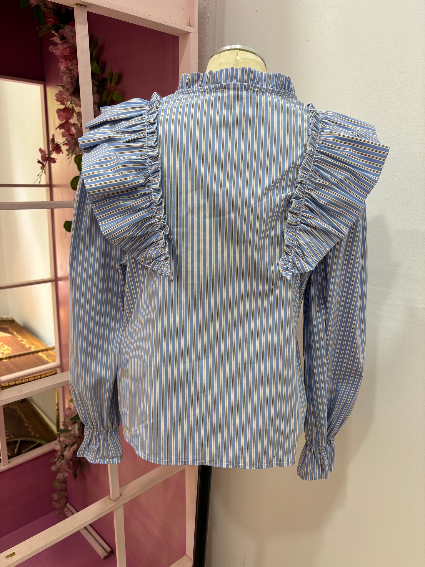 CAMISA RAYAS MANGA LARGA