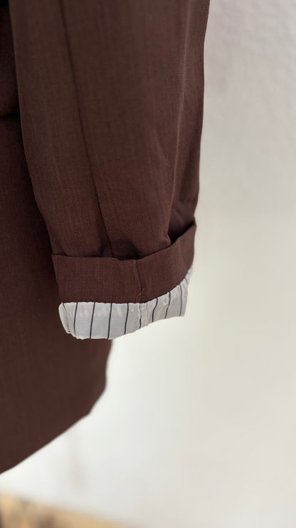 CHAQUETA MARRÓN