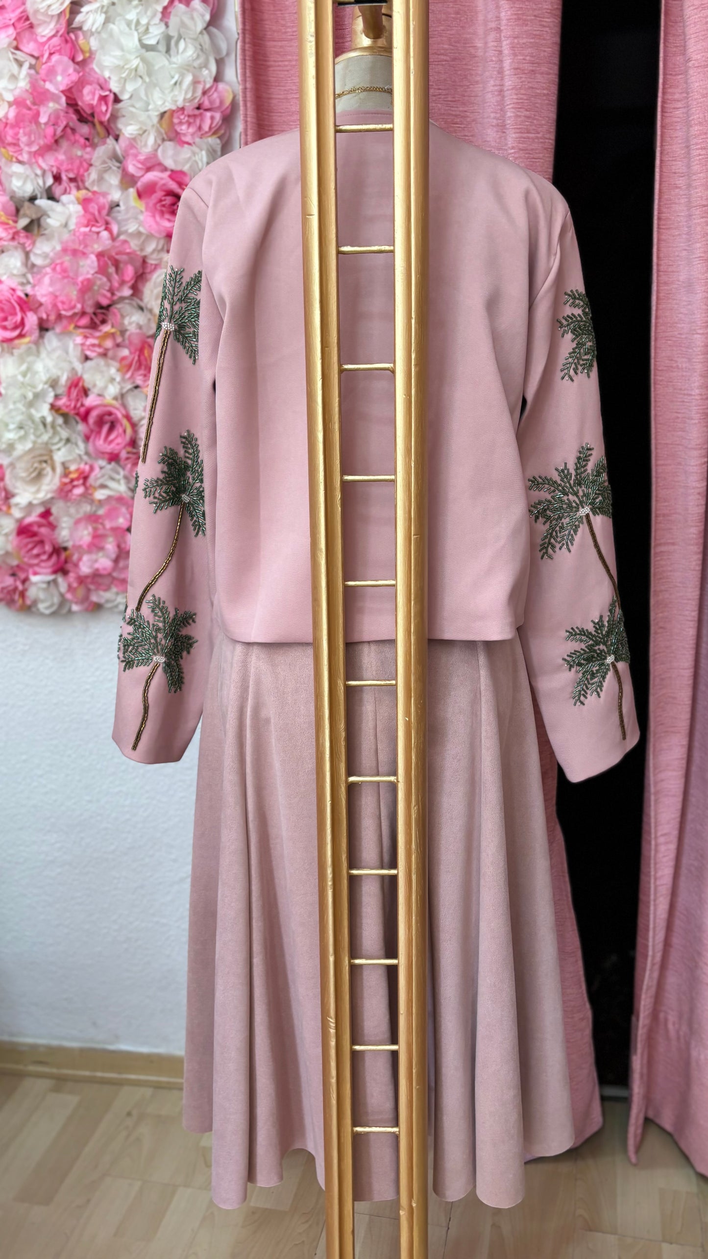 CHAQUETA BOLERO PALMERAS