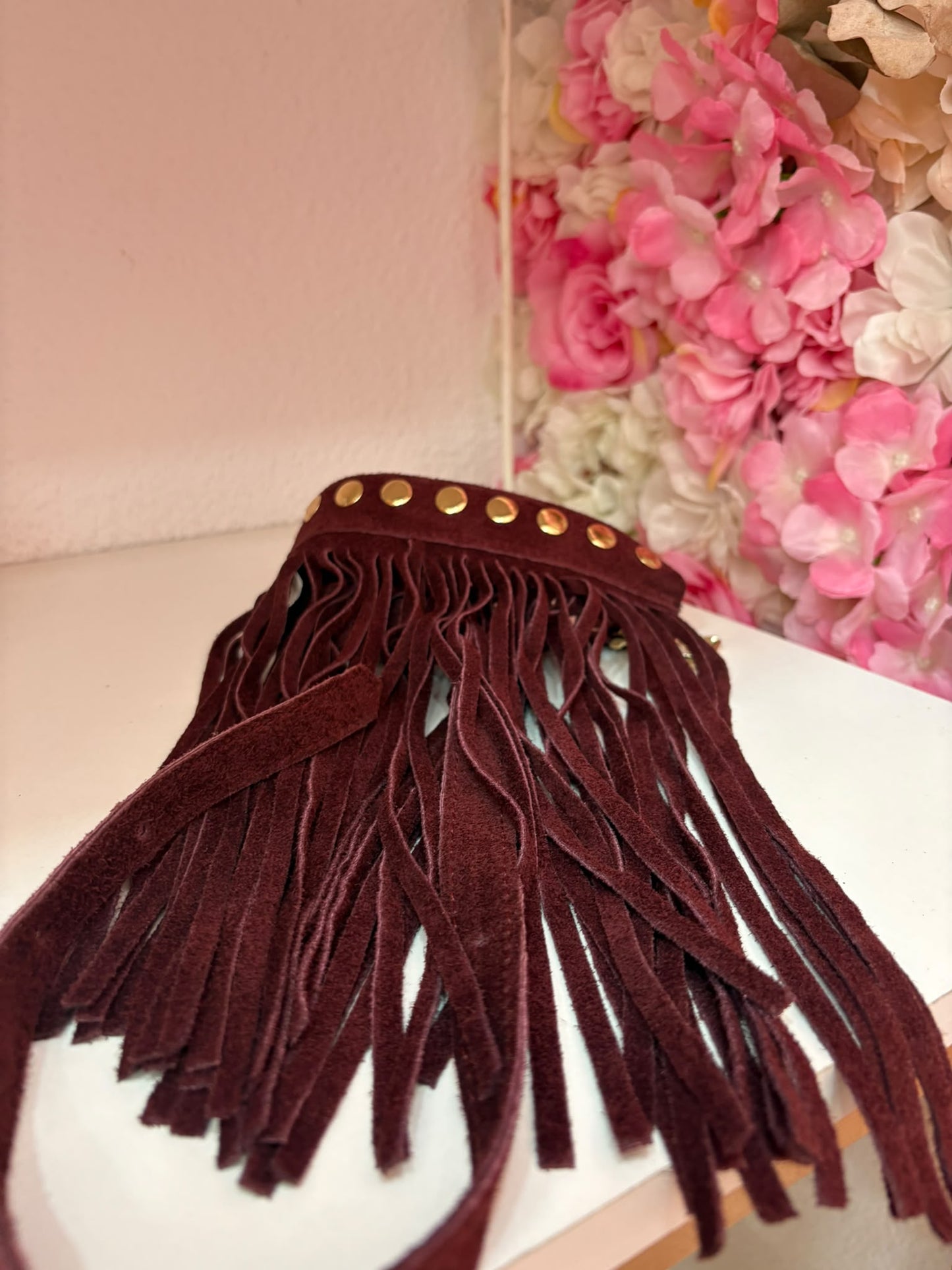 CINTURON-FAJIN TACHAS FLECOS