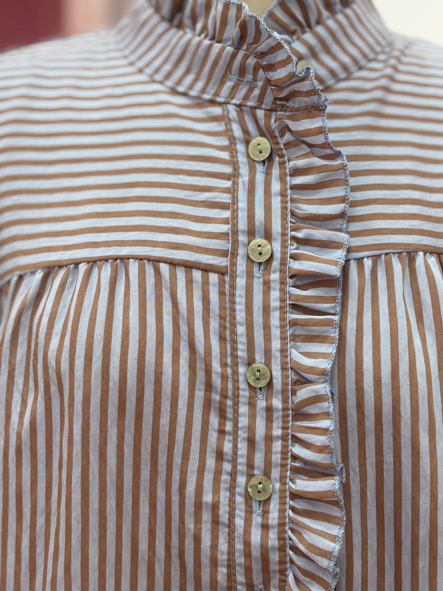 CAMISA RAYAS MANGA FAROL