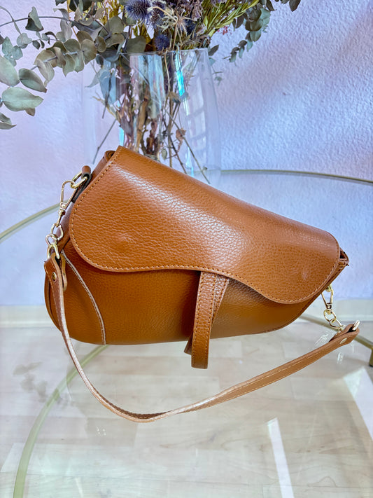 BOLSO HERRADURA CAMEL