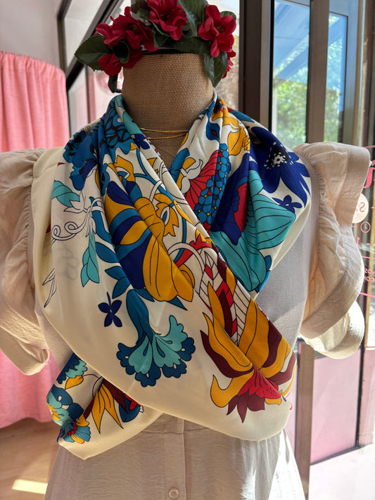VESTIDO MANGA VOLANTES