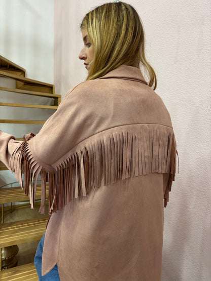 CHAQUETA ANTELINA ROSA