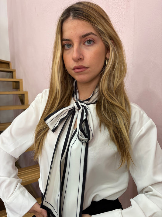 CAMISA LAZO NEGRO