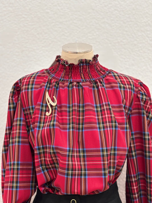 CAMISA ROJA CUADROS