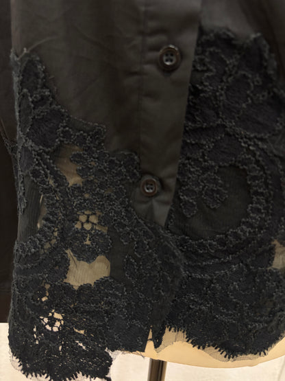 CAMISA NEGRA ENCAJE