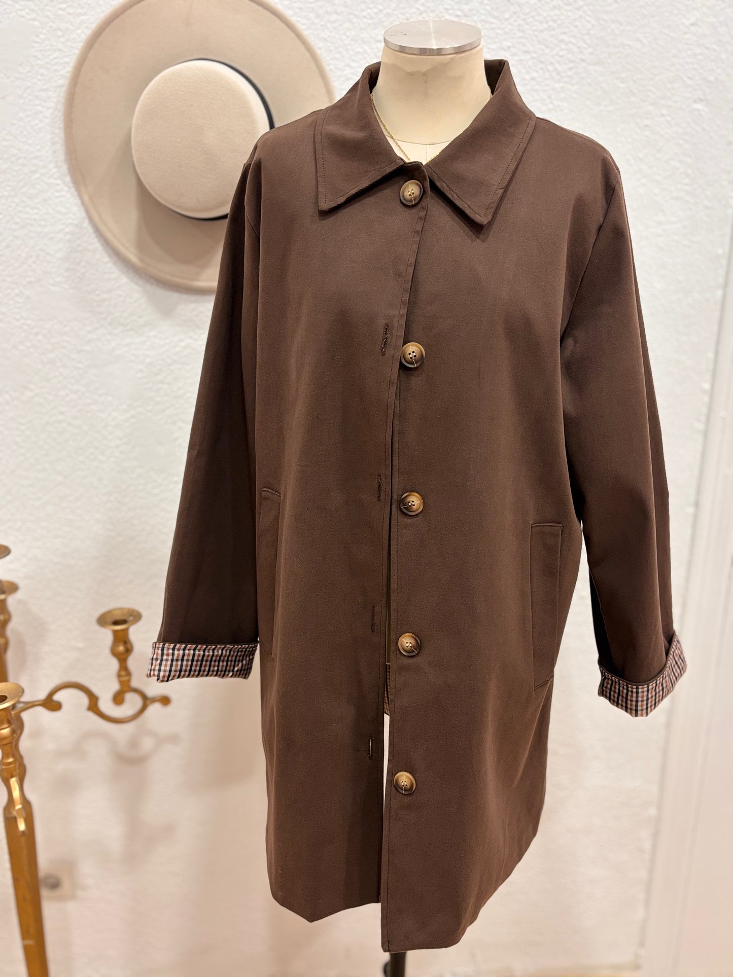 GABARDINA ROS MARRÓN