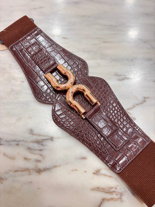 CINTURÓN COCODRILO