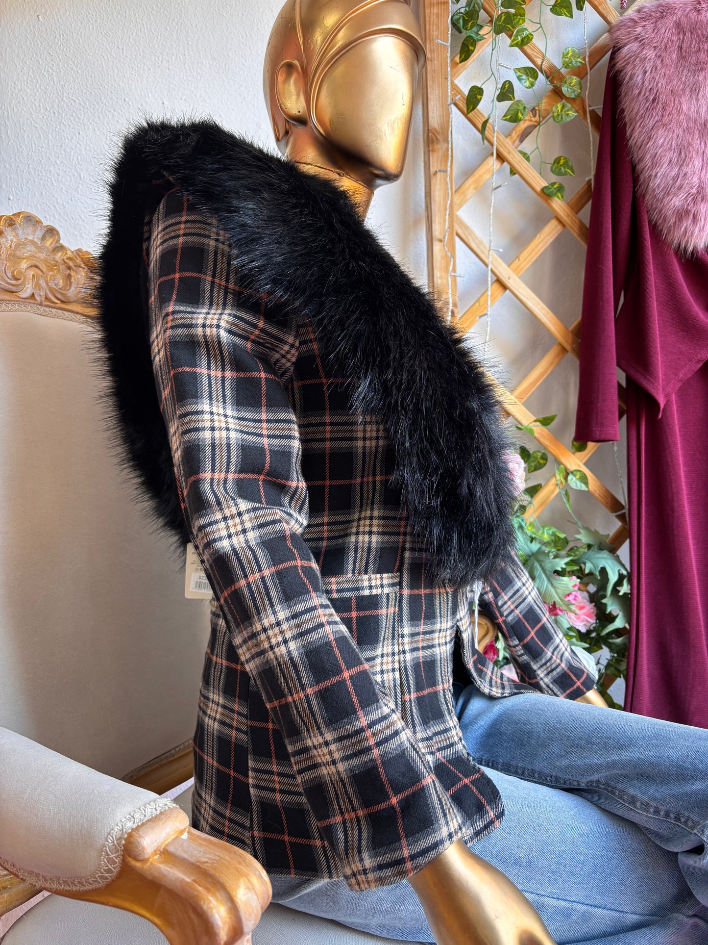 CHAQUETA CUADROS VERA